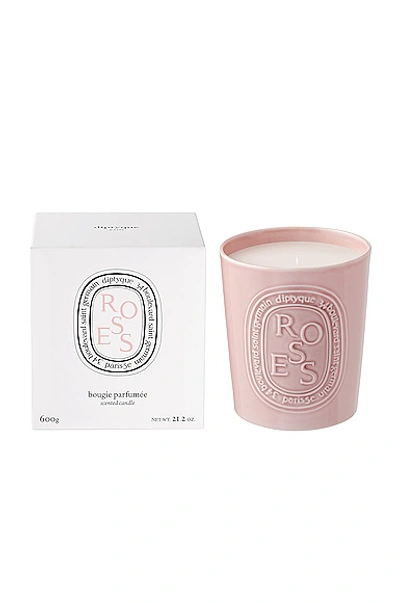 Diptyque Roses Scented Candle In N,a