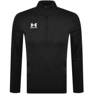 Shop Under Armour Challenger Half Zip Sweatshirt Black