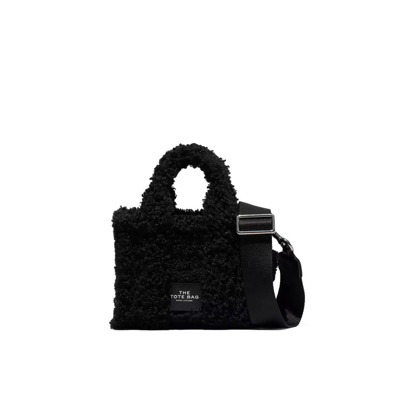Marc Jacobs The Teddy Micro Tote In Black
