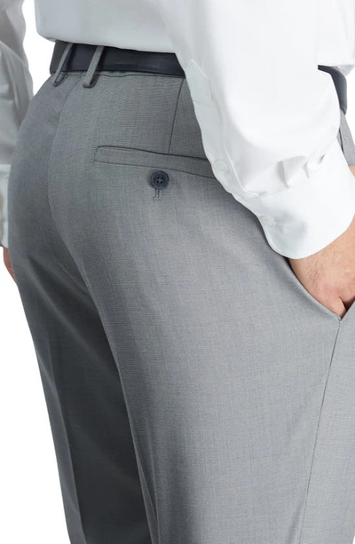 Kenneth Cole Reaction Slim Fit Premium Stretch Pants In Light Grey