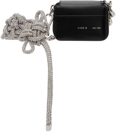 Shop Kara Black Knot Crossbody Bag