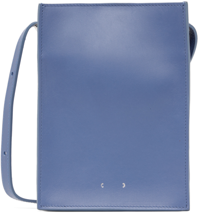 Shop Pb 0110 Blue Ab 105 Shoulder Bag In Jeans Blue