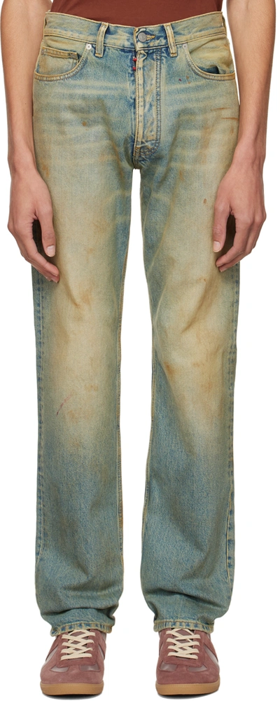 Dirty Effect Jeans In Dirty Wash