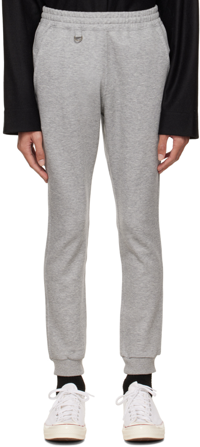 Shop Uniform Experiment Gray Slim-fit Lounge Pants