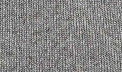 Schott Stripe Trim Triple Blend Crewneck Sweater In Charcoal