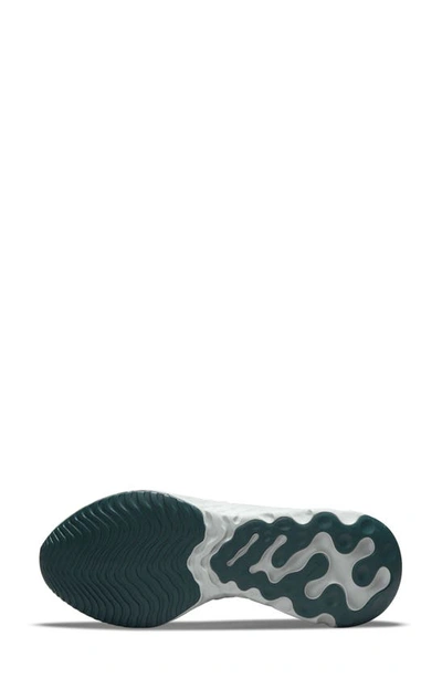 Nike React Phantom Run Flyknit 2 Running Shoe In Platinum Tint/ Dark Teal Green