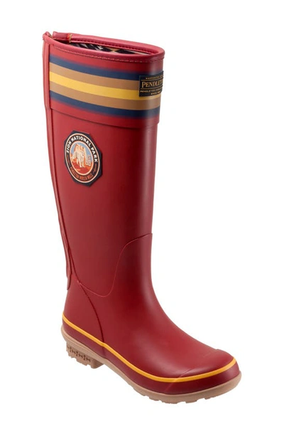 Shop Pendleton Zion National Park Waterproof Tall Boot In Red