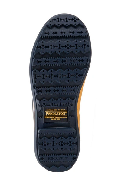 Pendleton Bridger Stripe Waterproof Knee High Rain Boot In Navy