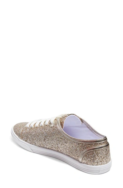 Shop Jack Rogers Lia Glitter Sneaker In Platinum/ Glitter/ Nappa