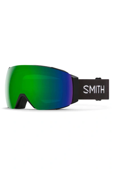 Shop Smith I/o Mag™ 154mm Snow Goggles In Black / Chromapop Sun Green