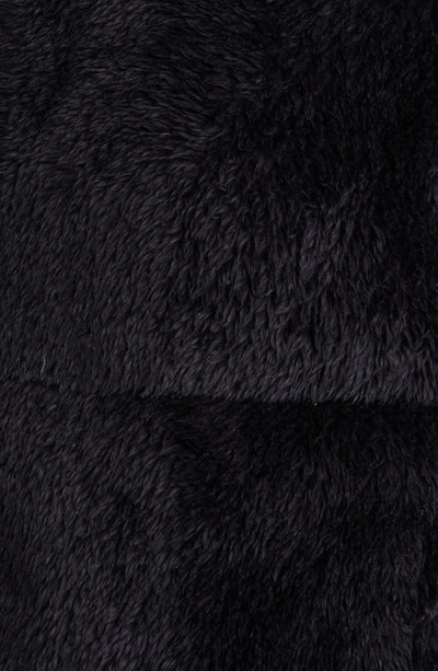 Shop Sam Edelman Faux Fur Puffer Coat In Black