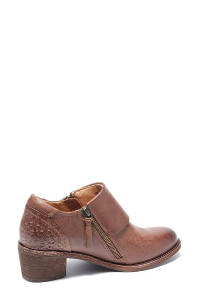 Halsa Footwear Michelle Ankle Boot In Dark Brown