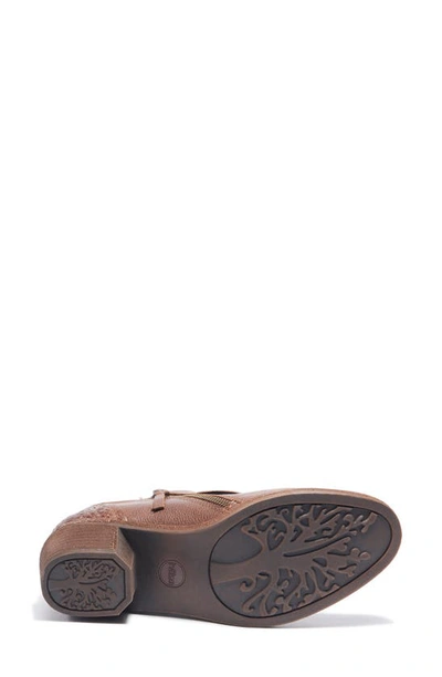 Halsa Footwear Michelle Ankle Boot In Dark Brown