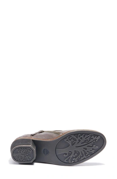 Halsa Footwear Michelle Ankle Boot In Dark Grey