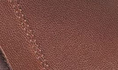 Halsa Footwear Rylee Floral Embossed Leather Bootie In Dark Brown