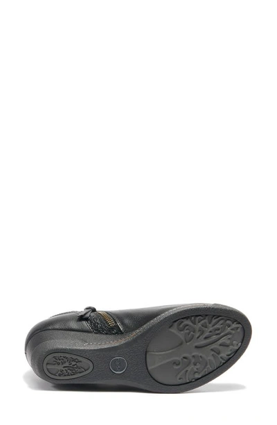 Halsa Footwear Devina Wedge Bootie In Black