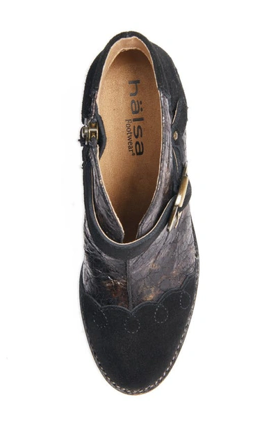 Halsa Footwear Miranda Bootie In Black