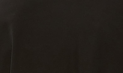 Shop Mac Duggal Ruffle Long Sleeve Chiffon Trapeze Minidress In Black