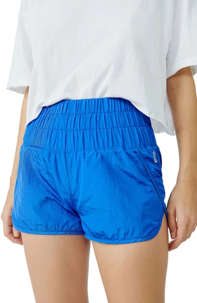 Shop Free People Fp Movement The Way Home Shorts In Electric Cobalt