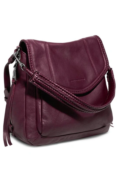 Shop Aimee Kestenberg All For Love Convertible Leather Shoulder Bag In Berry