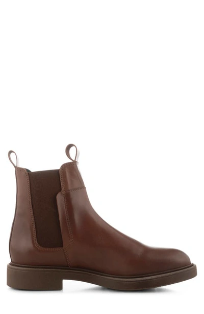 Shop Shoe The Bear Thyra Chelsea Boot In Chestnut Brown