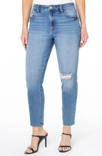 Shop Rachel Roy Uhr Distressed Mom Jeans In Small Wonder