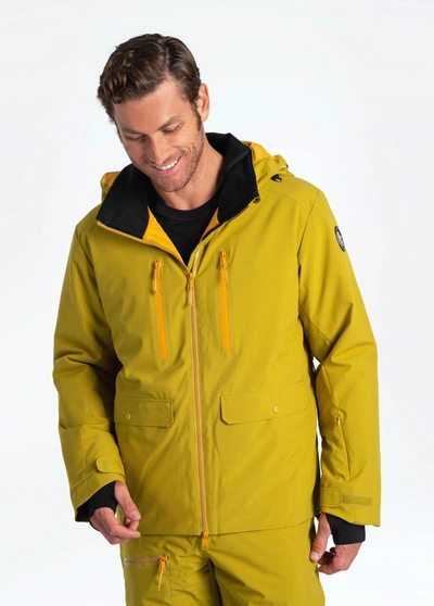 Shop Lole Revelstoke Insulated Ski Jacket In Avocado