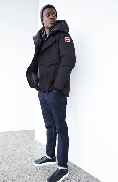Canada Goose Arctic Disc Merino Wool Toque Beanie In Cottongrass