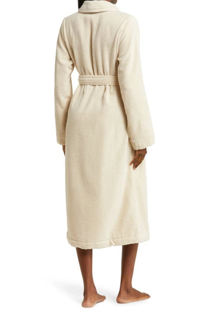 Nordstrom Hydro Cotton Terry Robe In Beige Oatmeal