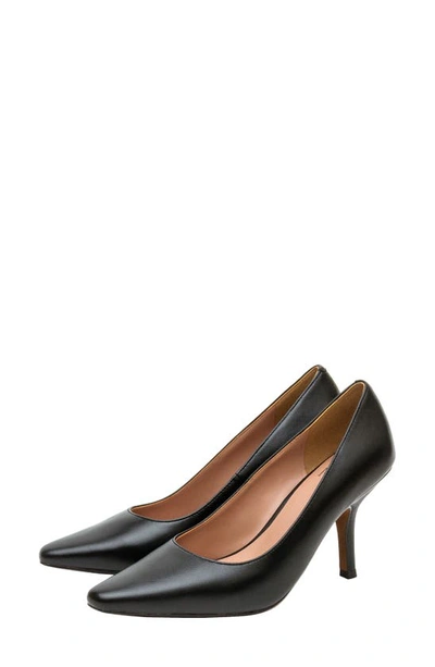 Shop Linea Paolo Polina Pump In Black Nappa