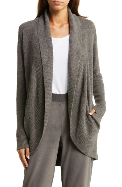 Shop Barefoot Dreams Cozychic Lite® Circle Cardigan In Mineral