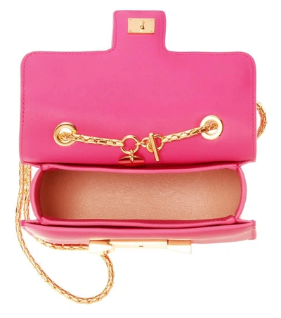 Shop Tom Ford Sienna Small Leather Shoulder Bag In Pink