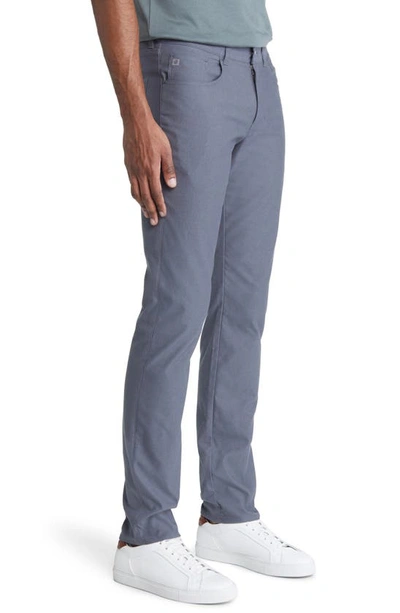 Shop Peter Millar Brentwood Five Pocket Performance Flannel Pants In Iron