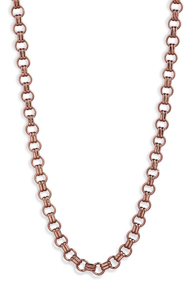 Shop Nordstrom Bold Chain Necklace In Chocolate