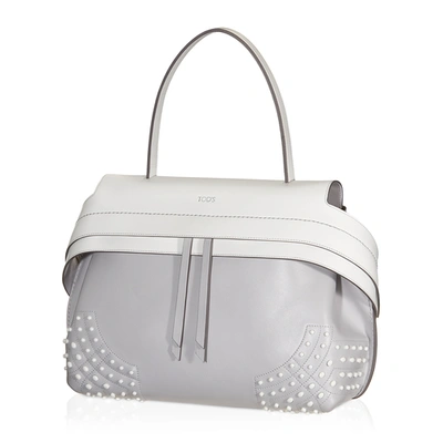 Tod's Wave Bag Small In White