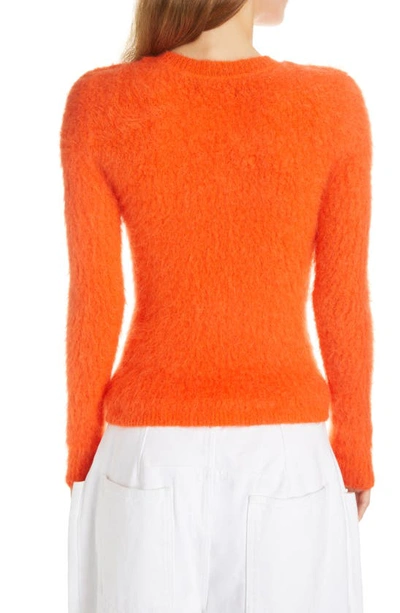 Shop Isabel Marant Alford Cutout Detail Sweater In Orange