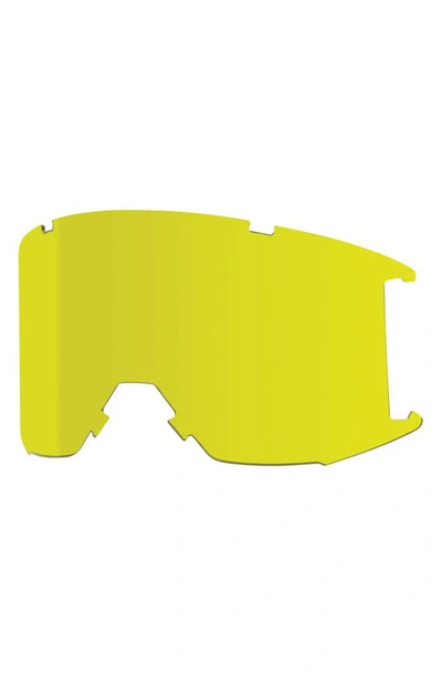 Shop Smith Squad 203mm Chromapop™ Snow Goggles In Black / Chromapop Sun Green