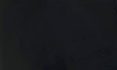 River Island Hybrid Faux Leather & Ponte Knit Midi Skirt In Black