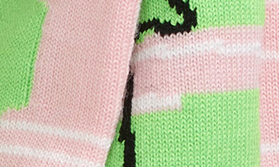 Shop Liberal Youth Ministry Gender Inclusive Jacquard Knit Scarf In Pink