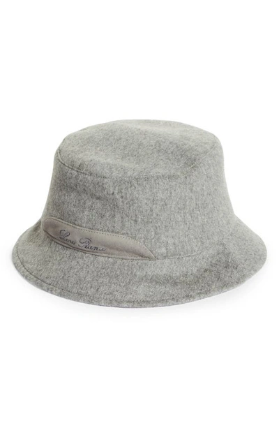 Shop Loro Piana Cityleisure Storm System® Cashmere Bucket Hat In Flannel Mlange