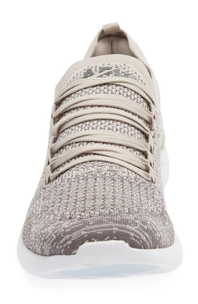Shop Apl Athletic Propulsion Labs Techloom Breeze Knit Running Shoe In Clay / Asteroid / Ombre