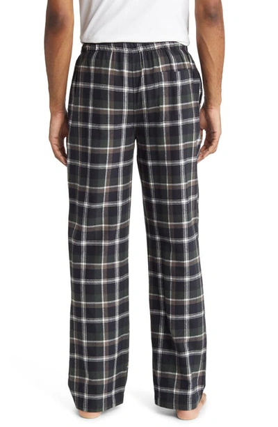 Shop Majestic Homecoming Plaid Cotton Flannel Pajama Pants In Green