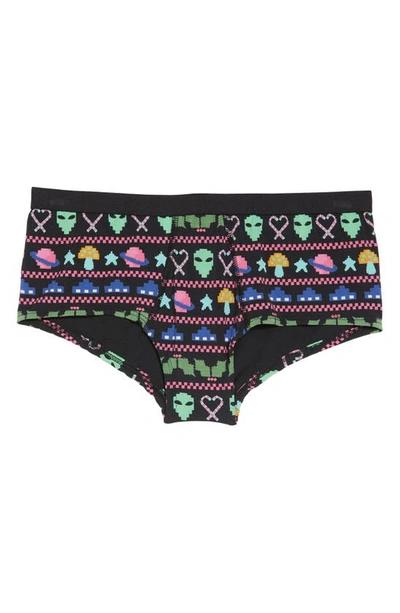 Meundies Print Briefs In Cosmic Mistletoe