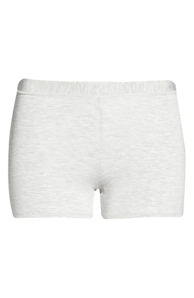 Shop Meundies Feelfree Boyshorts In Heather Grey