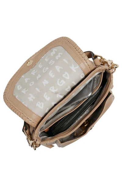 Shop Aimee Kestenberg Mini All For Love Convertible Leather Crossbody Bag In Oat
