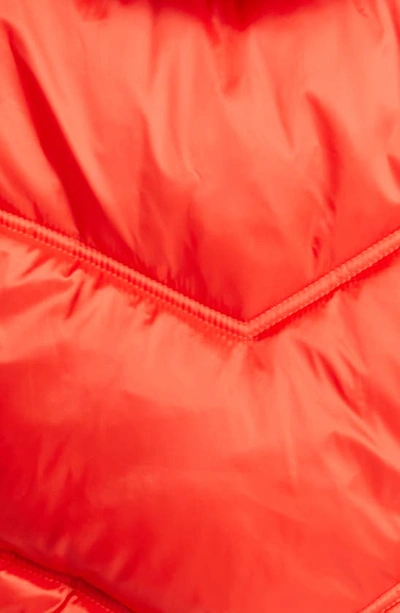 Shop Ugg Ronney Water Resistant Crop Puffer Jacket In Ignite