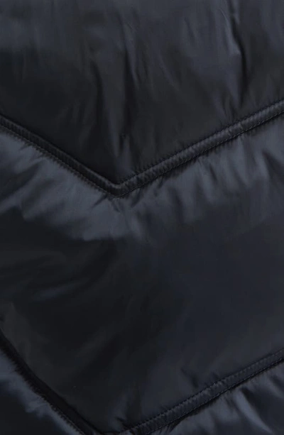 Shop Ugg Ronney Water Resistant Crop Puffer Jacket In Tar