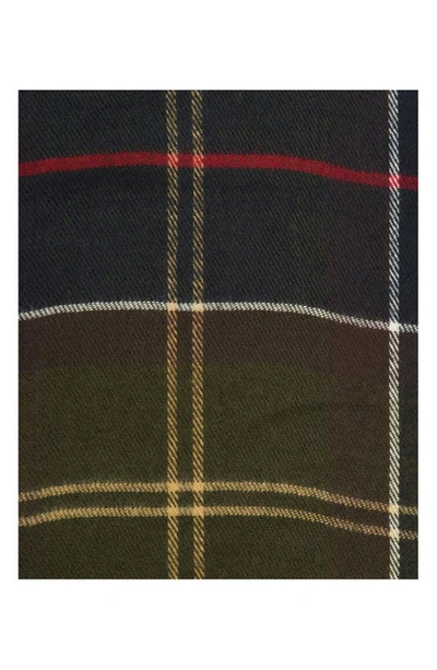 Barbour Tartan Scarf And Hat Set In Classic