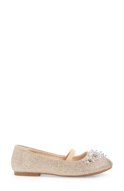 Shop Dream Pairs Kids' Glitter Mary Jane In Gold