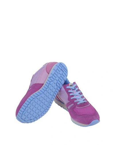 Shop Lotto Leggenda Sneakers In Purple